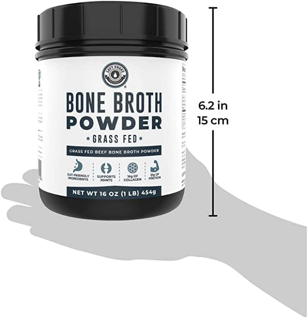 Organic Bone Broth Protein Powder - 1 LB R879