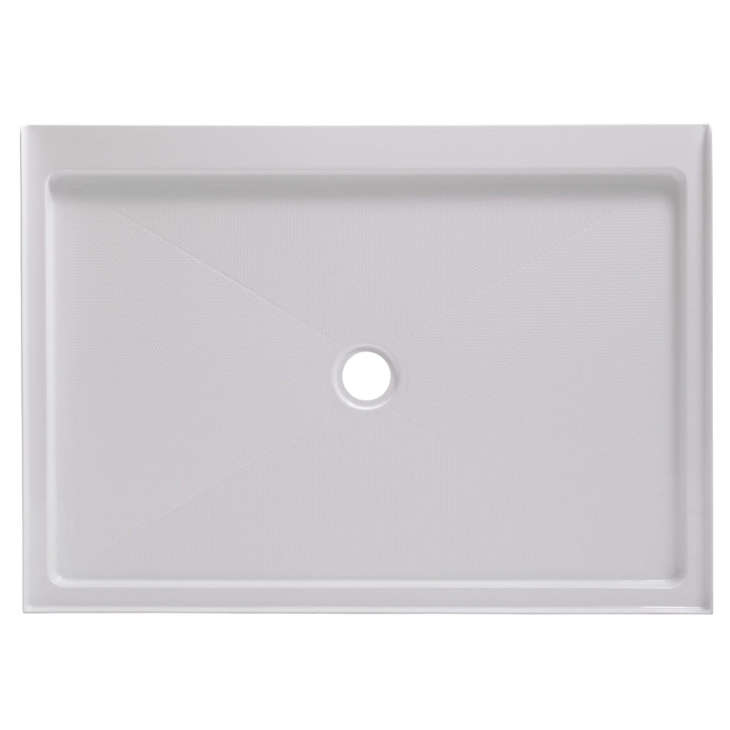 White Rectangular Shower Base Z57978