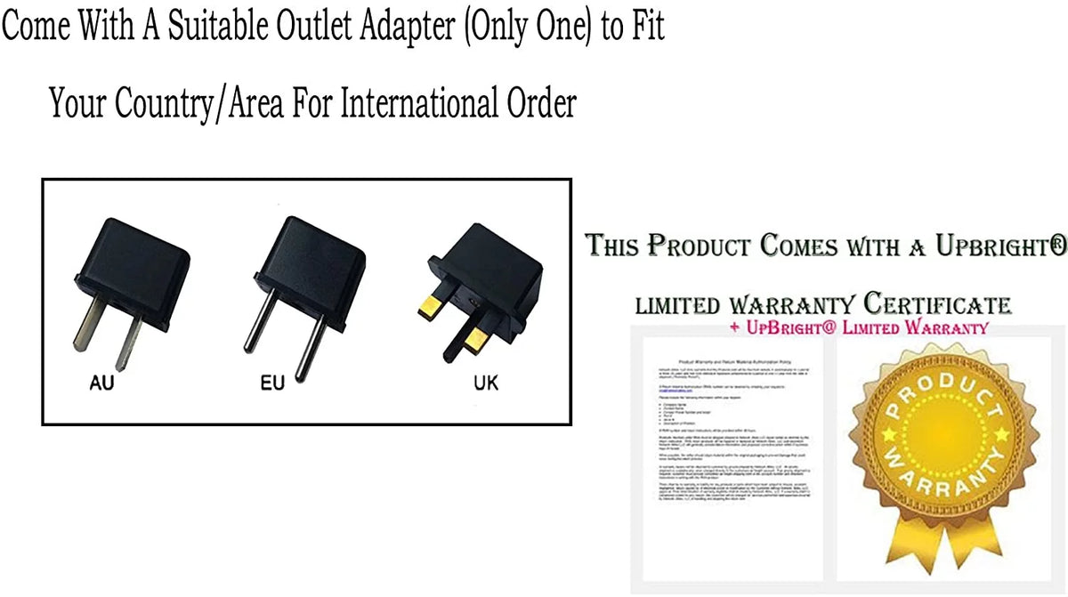 Crestron QM-MDM3X1 Power Supply Cord Cable Charger C533667