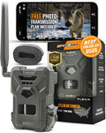 Twin Pack Cellular Trail Cameras with Night Vision F455