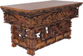 Solid Sheesham Wood Hand Carved Meditation Table N2245