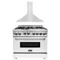 36 in. Gas Range with Range Hood Appliance Package I5681
