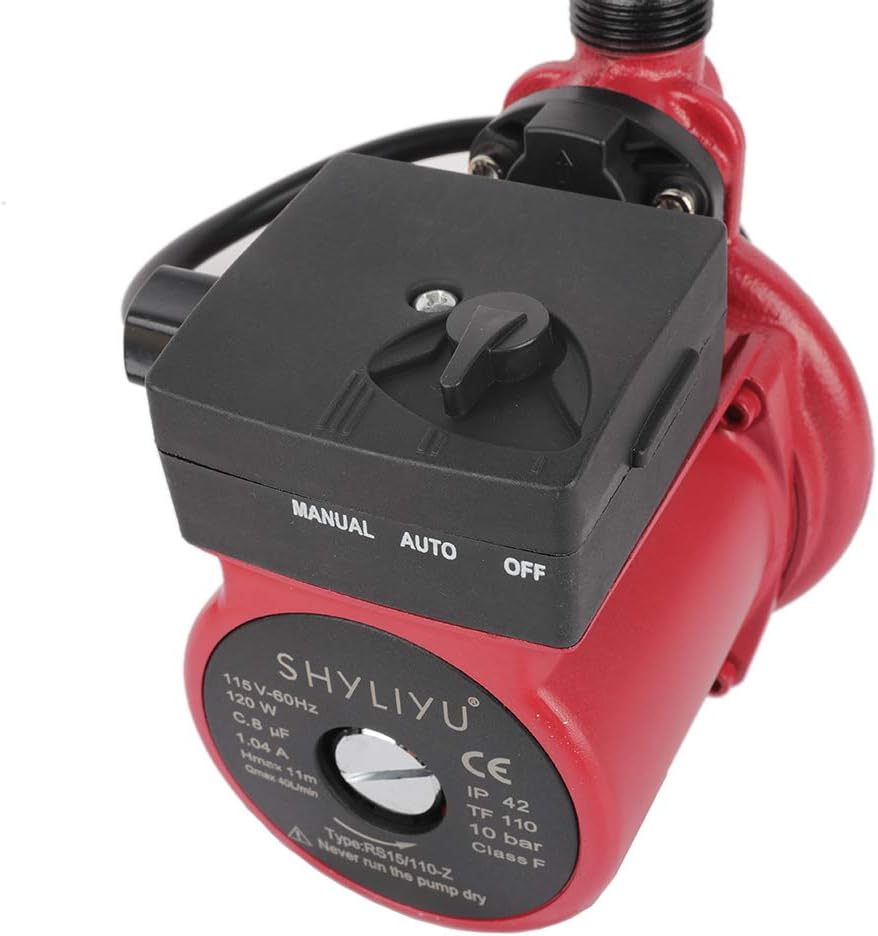 115V/60Hz 1 inch Cast Iron Pressure Booster Pump T568908