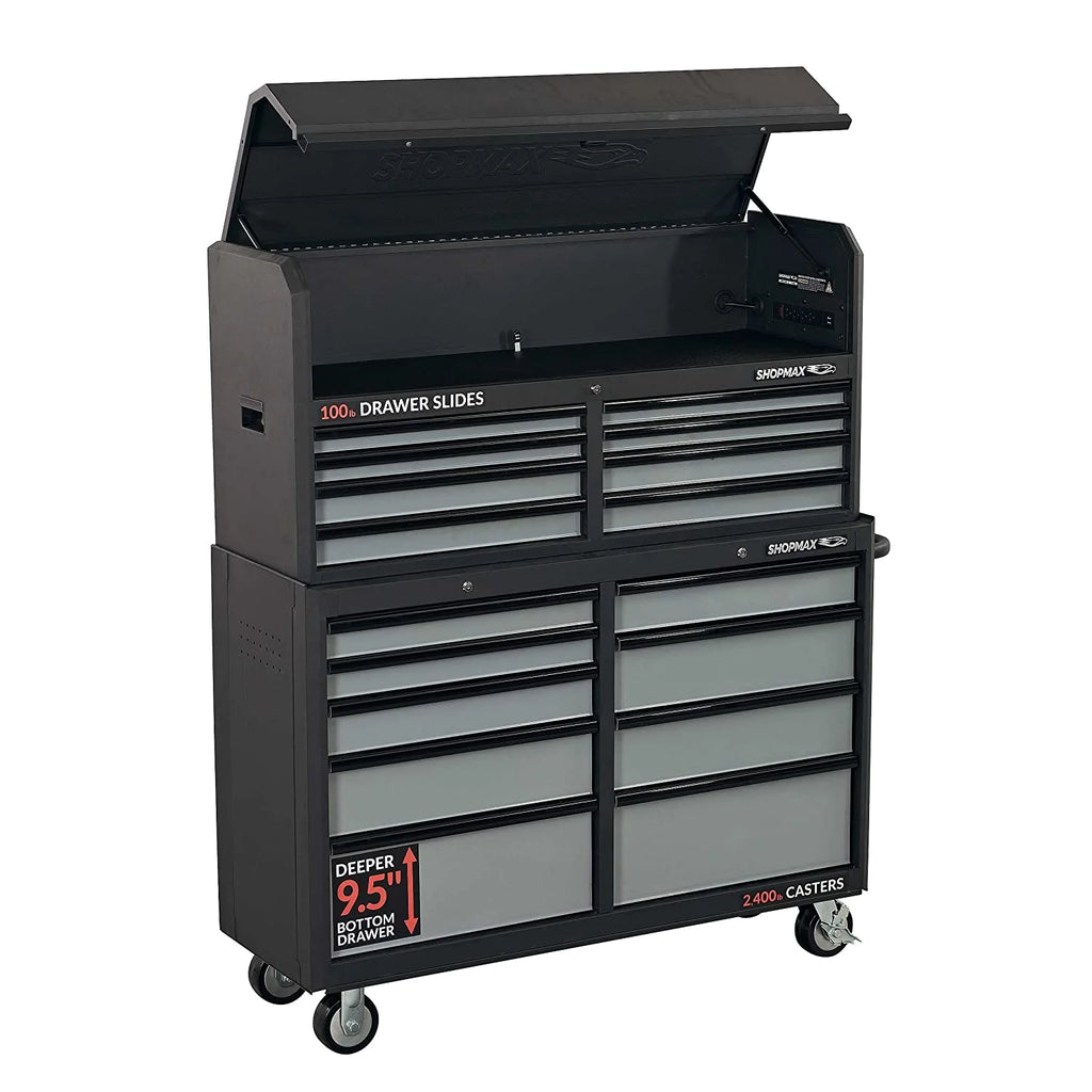 17-Drawer Tool Chest and Rolling Cabinet Combo M97634