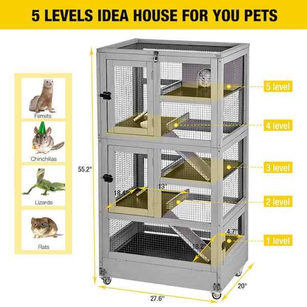Wooden Ferret Cage G167556