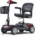 Folding 4 Wheel Scooter Red O445641
