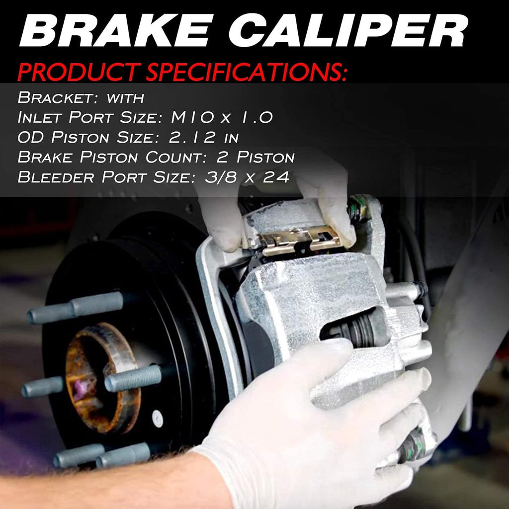 Set of 2 Front Brake Caliper Replacement for Ford F-150 2012-2016 Y70040