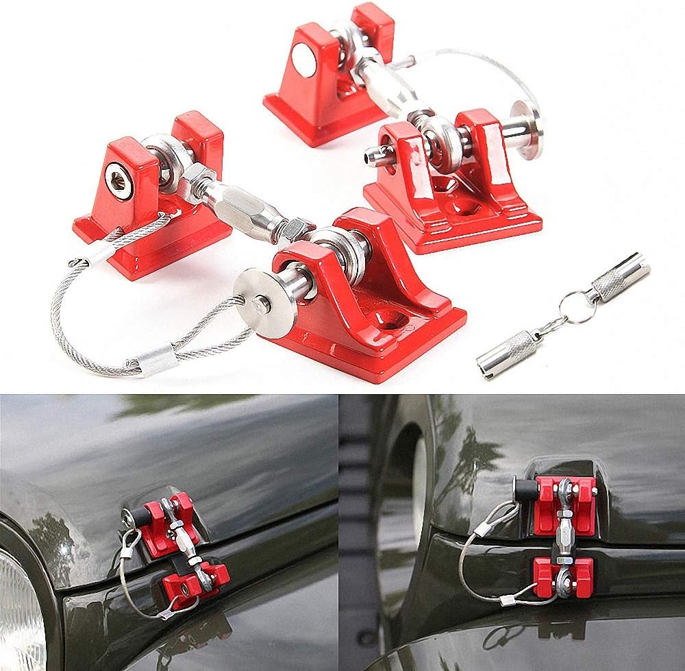 Steel Hood Latches with Aluminum Alloy Catch Pack of 2 B607