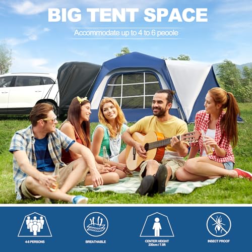 6-Person SUV Tailgate Tent with Porch U261