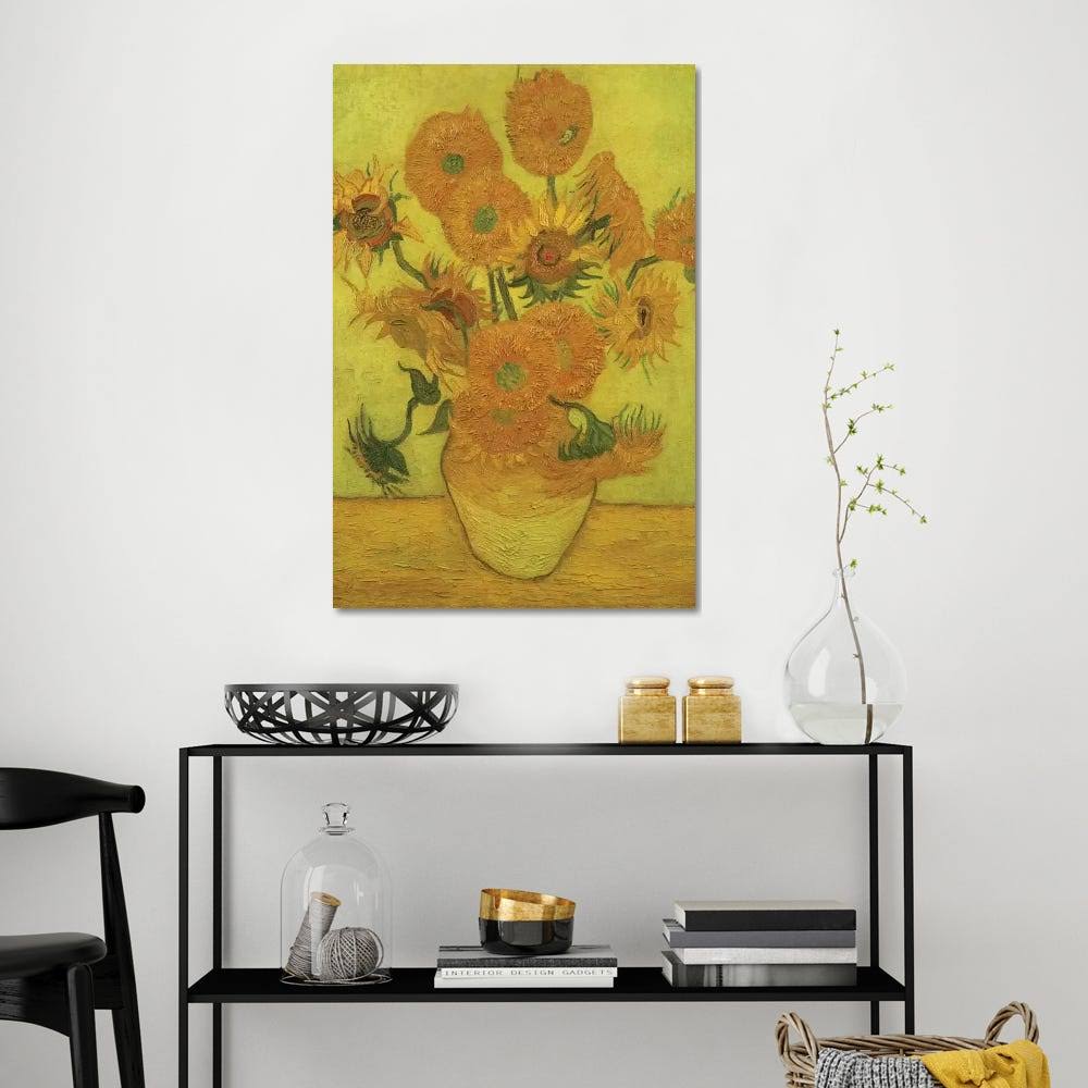 Van Gogh Sunflowers 1889 Canvas Art Print G613159
