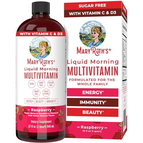 32 Fl Oz Vegan Liquid Multivitamin Multimineral U382995