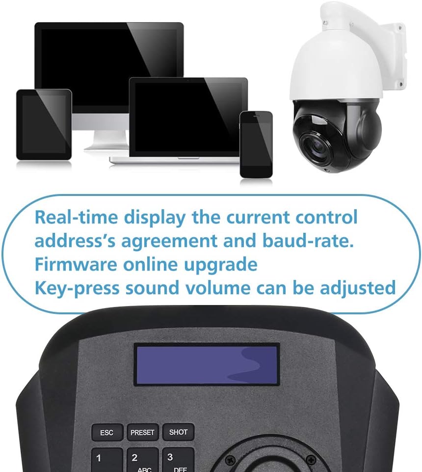 PTZ Keyboard Controller with LCD Screen U2286