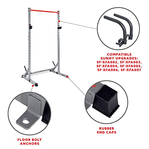 Multifunctional Strength Training Home Gym with Squat Stand, Power Rack Cage, Adjustable Incline Bench Y905397
