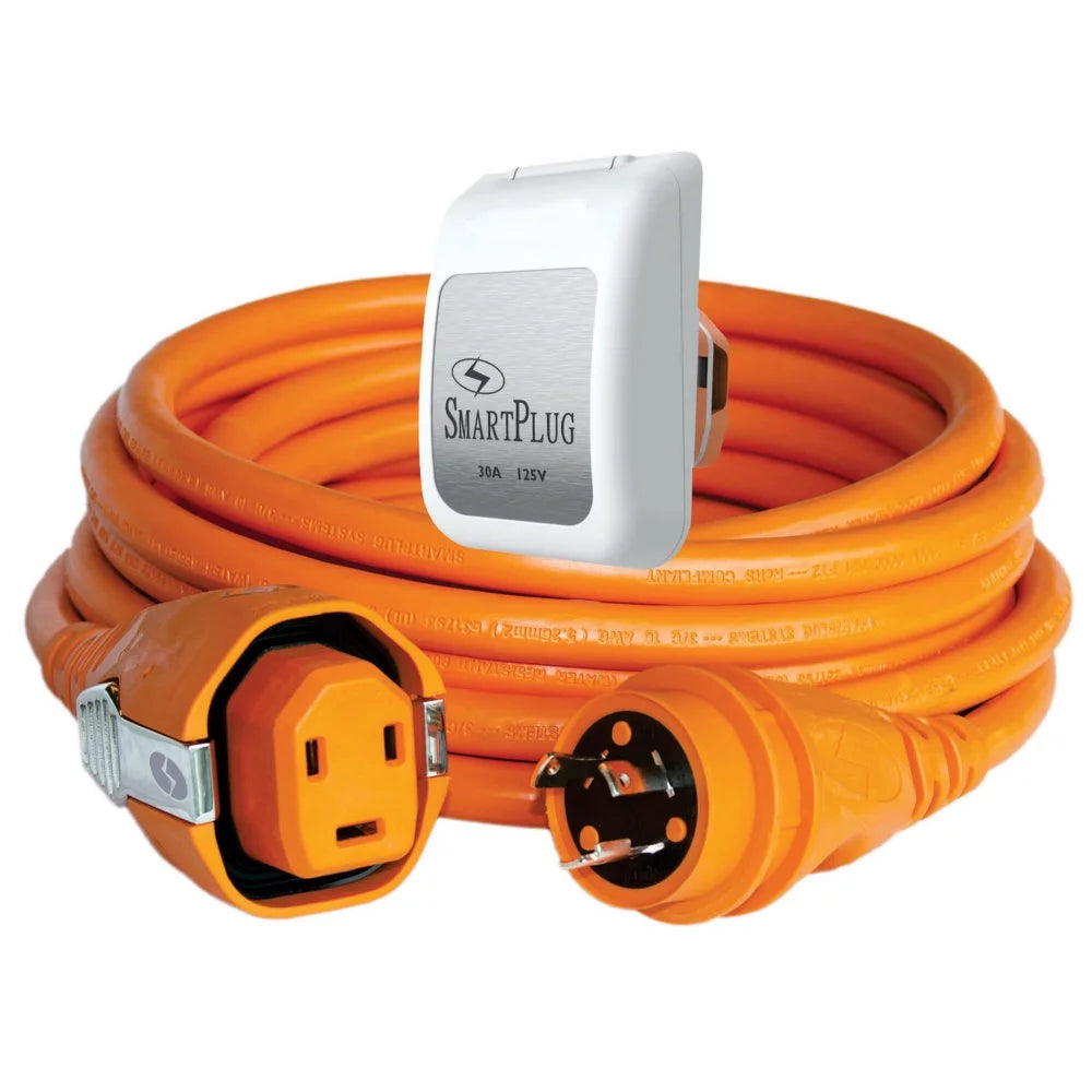 30 Amp 50' Marine Cordset with White Inlet U18013