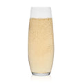 Stemless Flute Glasses Set of 6 Q33077