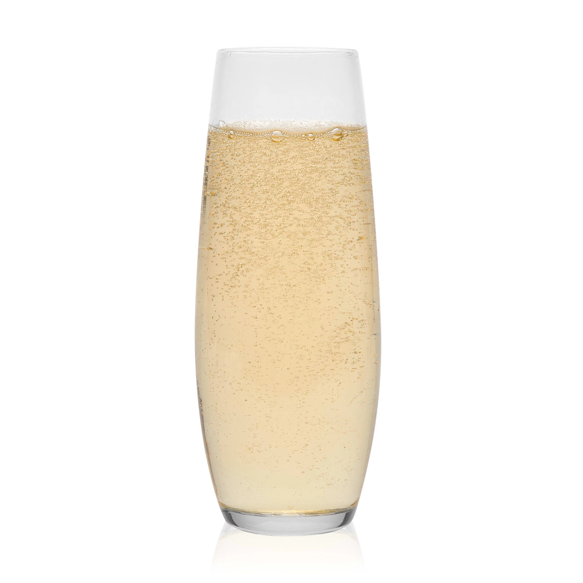 Stemless Flute Glasses Set of 6 Q33077