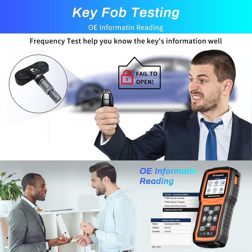 TPMS Sensor Relearn Tool with TPMS Sensor Activation M935