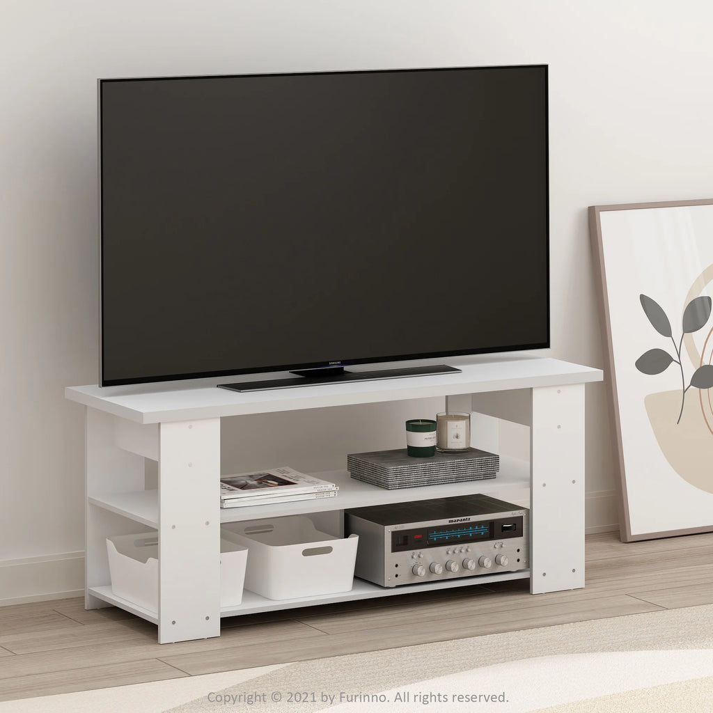 White TV Stand Up To 55-Inch Z652835