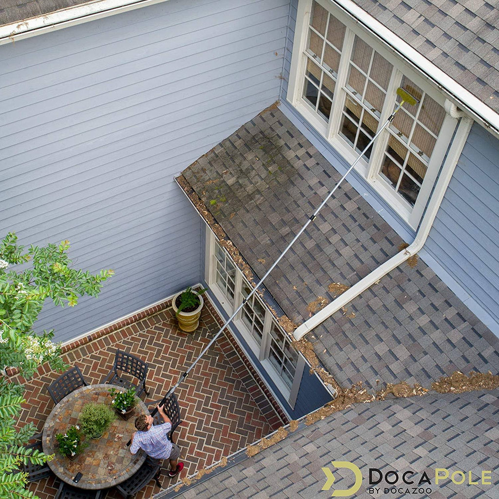 Extension Pole with Squeegee and Window Washer Q14603