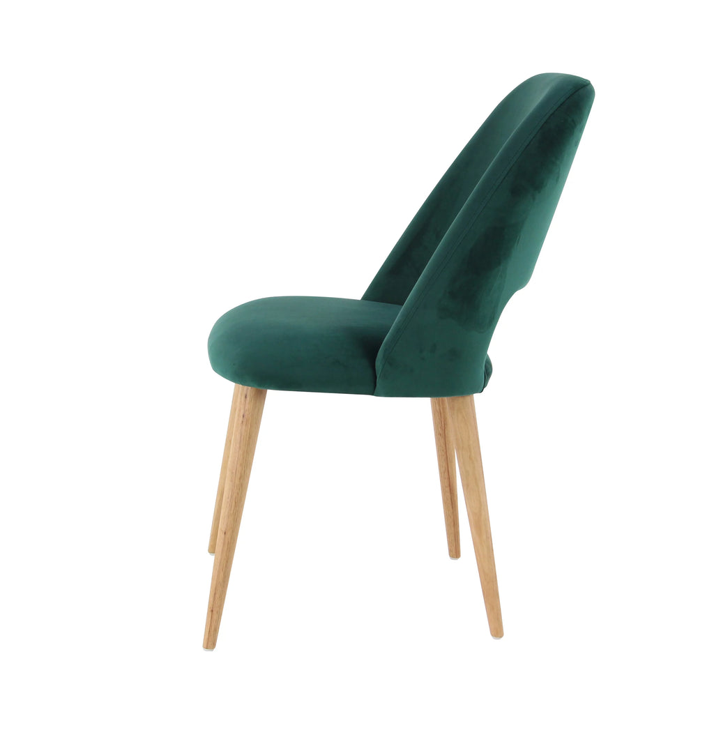 Green Wood Dining Chairs Z407
