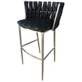 Black Lava Stainless Steel Bar Stool Q8539
