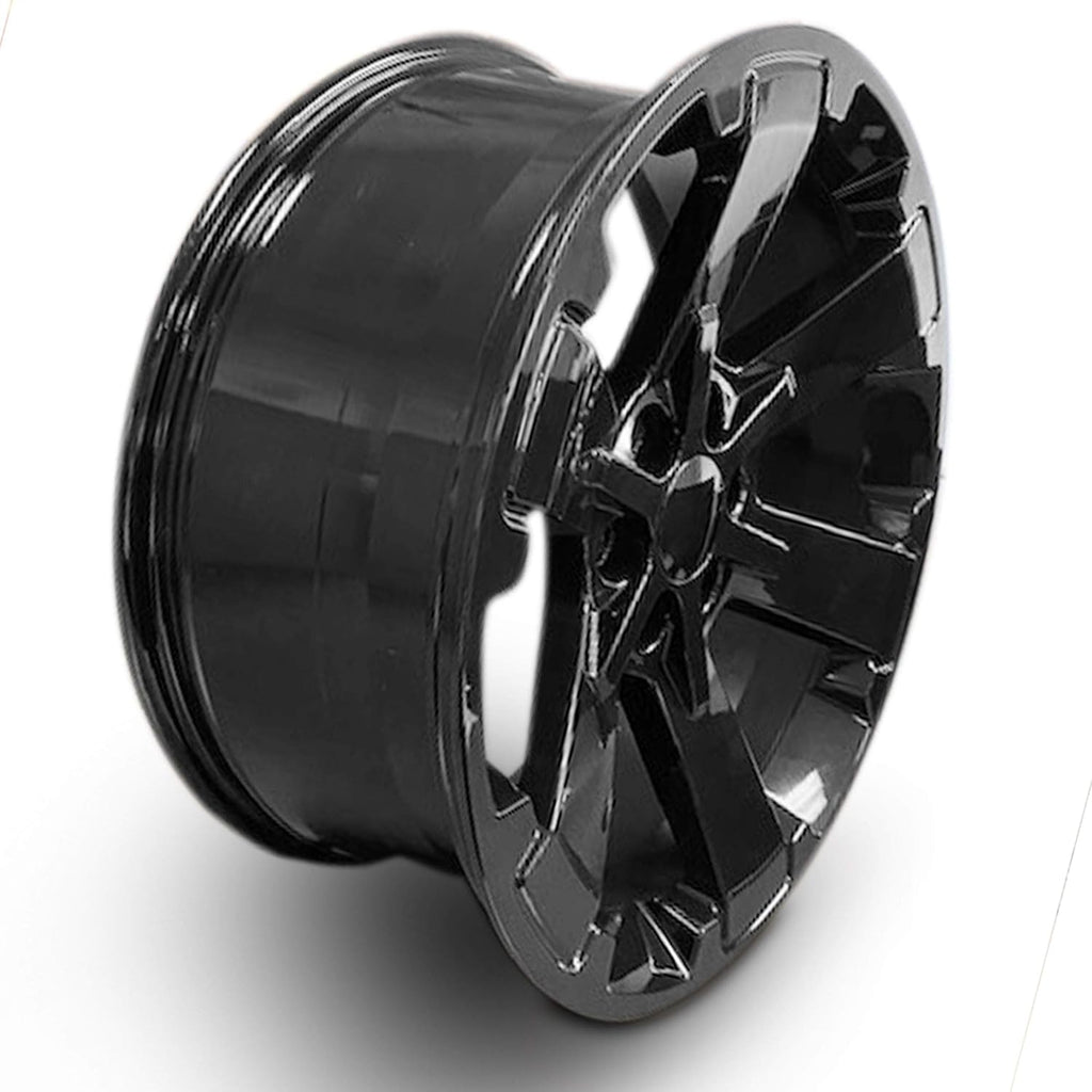 Gloss Black Aluminum 22 inch Full Size Alloy Rim F6508
