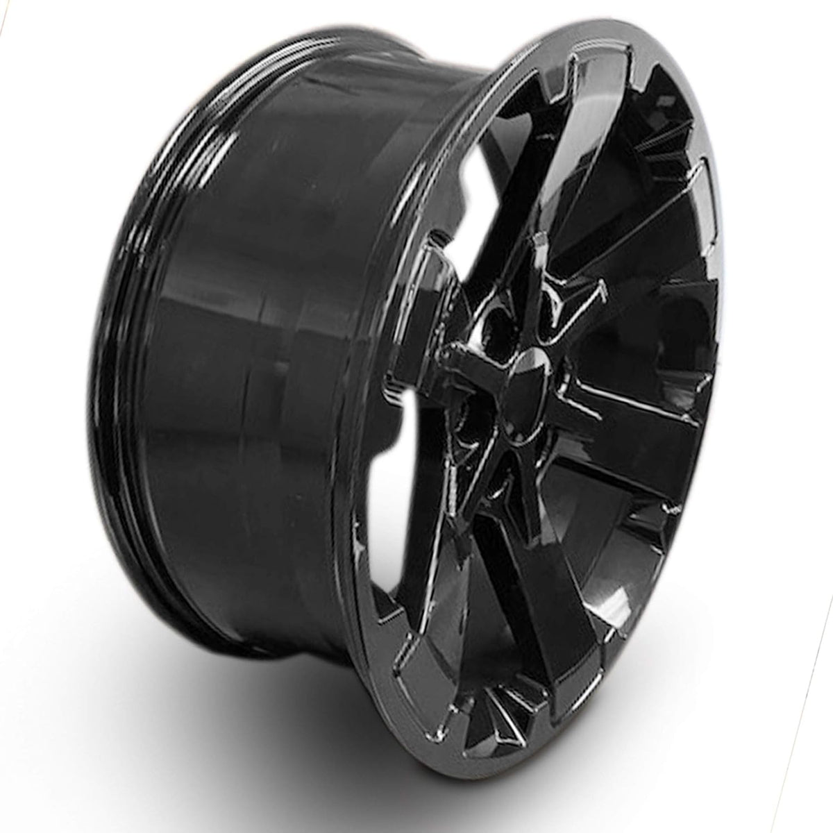 Gloss Black Aluminum 22 inch Full Size Alloy Rim F6508