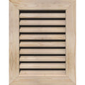 Unfinished Vertical Gable Vent G10412