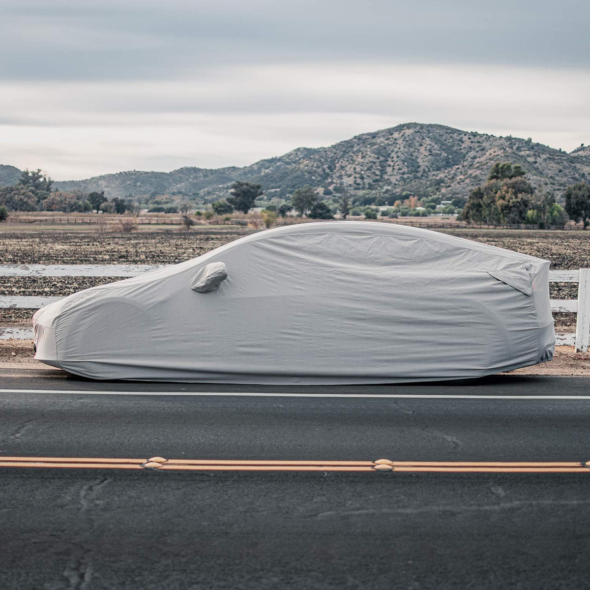 Outdoor Car Cover with Storage Bag W641