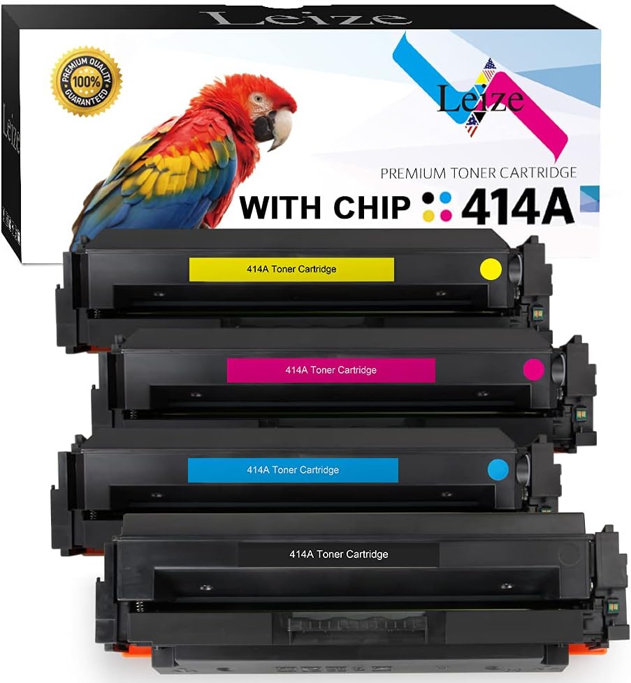 Remanufactured Toner Cartridge 4-Pack KCMY for HP 414A Printer O55335
