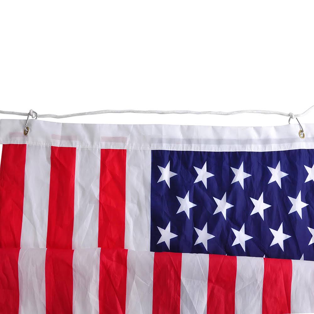 Aluminum Flagpole with US American Flag E771314