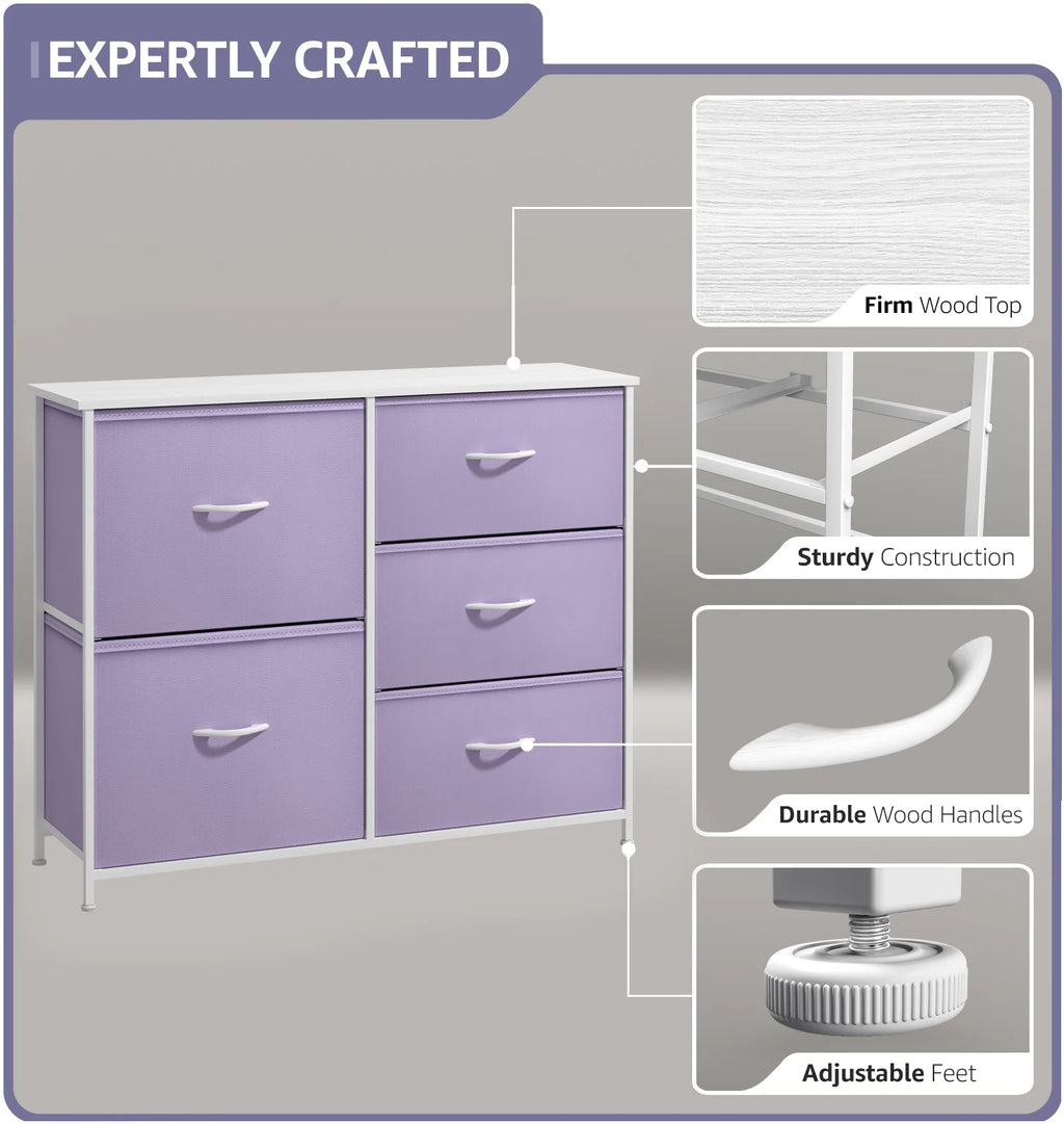 5 Drawer Dresser S361641
