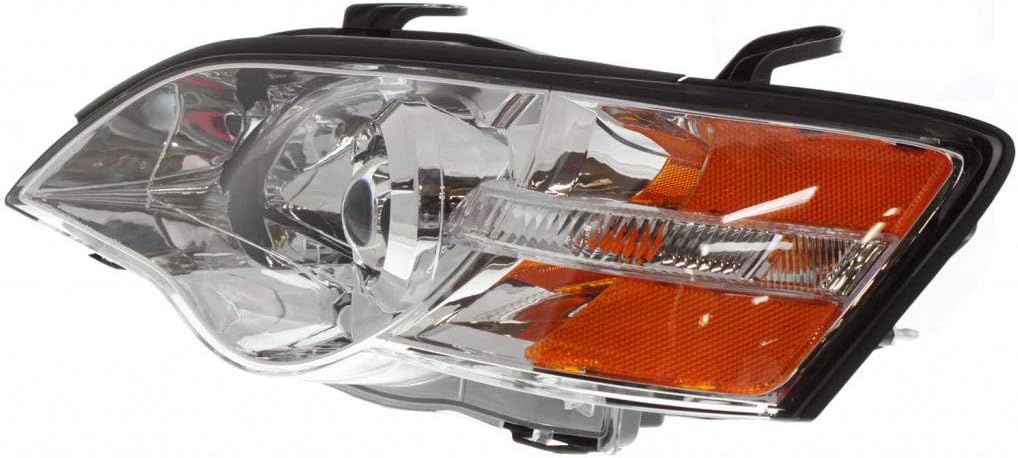 Subaru Outback Headlight Assembly 2006 2007 Driver Side with Bulbs T258