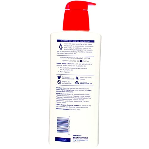 Fragrance Free Rich Lotion for Extremely Dry Skin, 8.4 fl. oz. Bottle (Pack of 3) V822650
