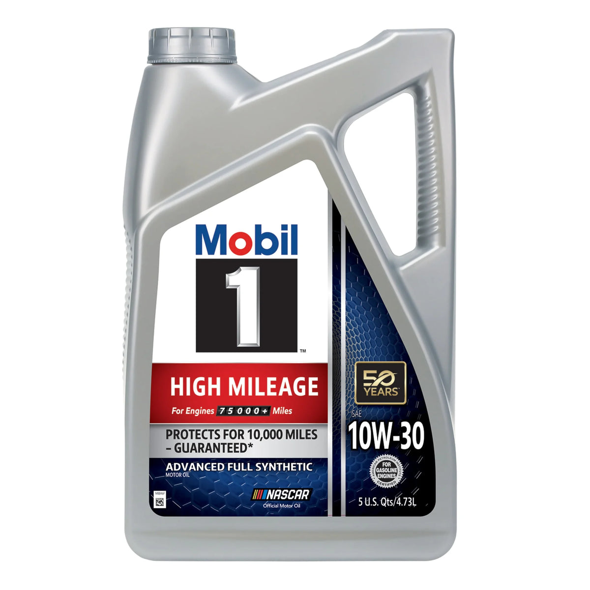 High Mileage Full Synthetic 10W-30 Motor Oil 5 Quart M88383