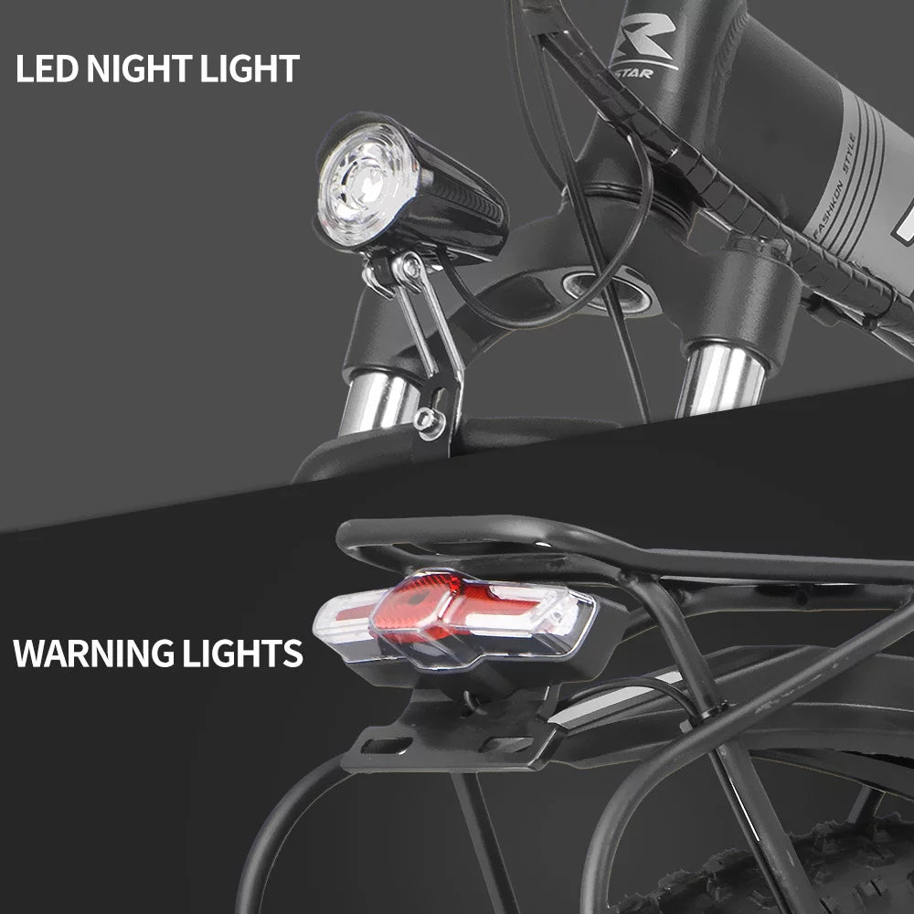20 Fat Tire 750W 48V 14AH Foldable Electric Bike V659847