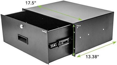 19 Inch Rack Mount Lockable 4U Server Cabinet Drawer H29642