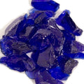 20lbs Recycled Fire Pit Fire Glass in Cobalt Blue M701