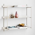 3-Tiered Gray Wall Shelf P47177