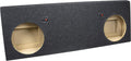 Dual 12 Sealed Carpeted Subwoofer Enclosure P1004