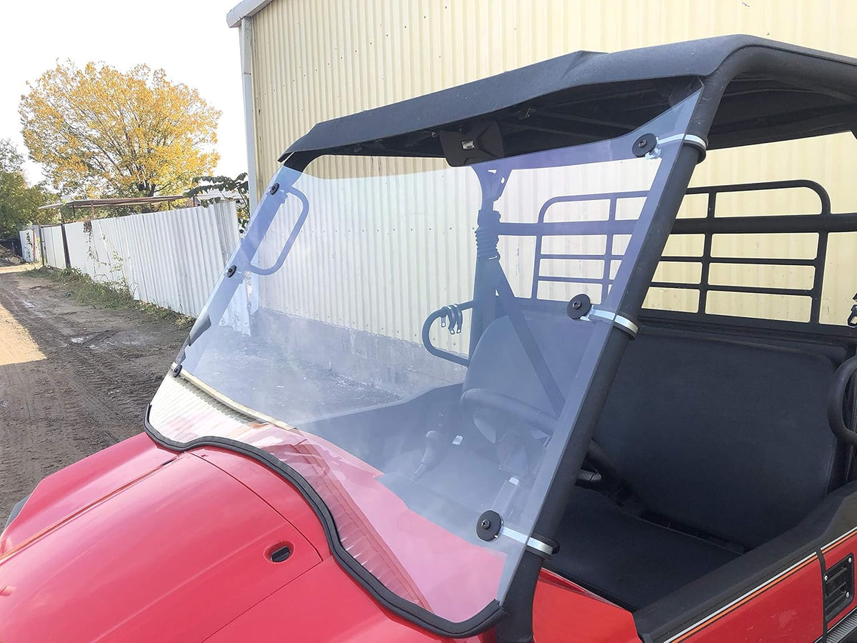 Kawasaki Mule Pro MX Scratch Resistant Polycarbonate Full Windshield H3521