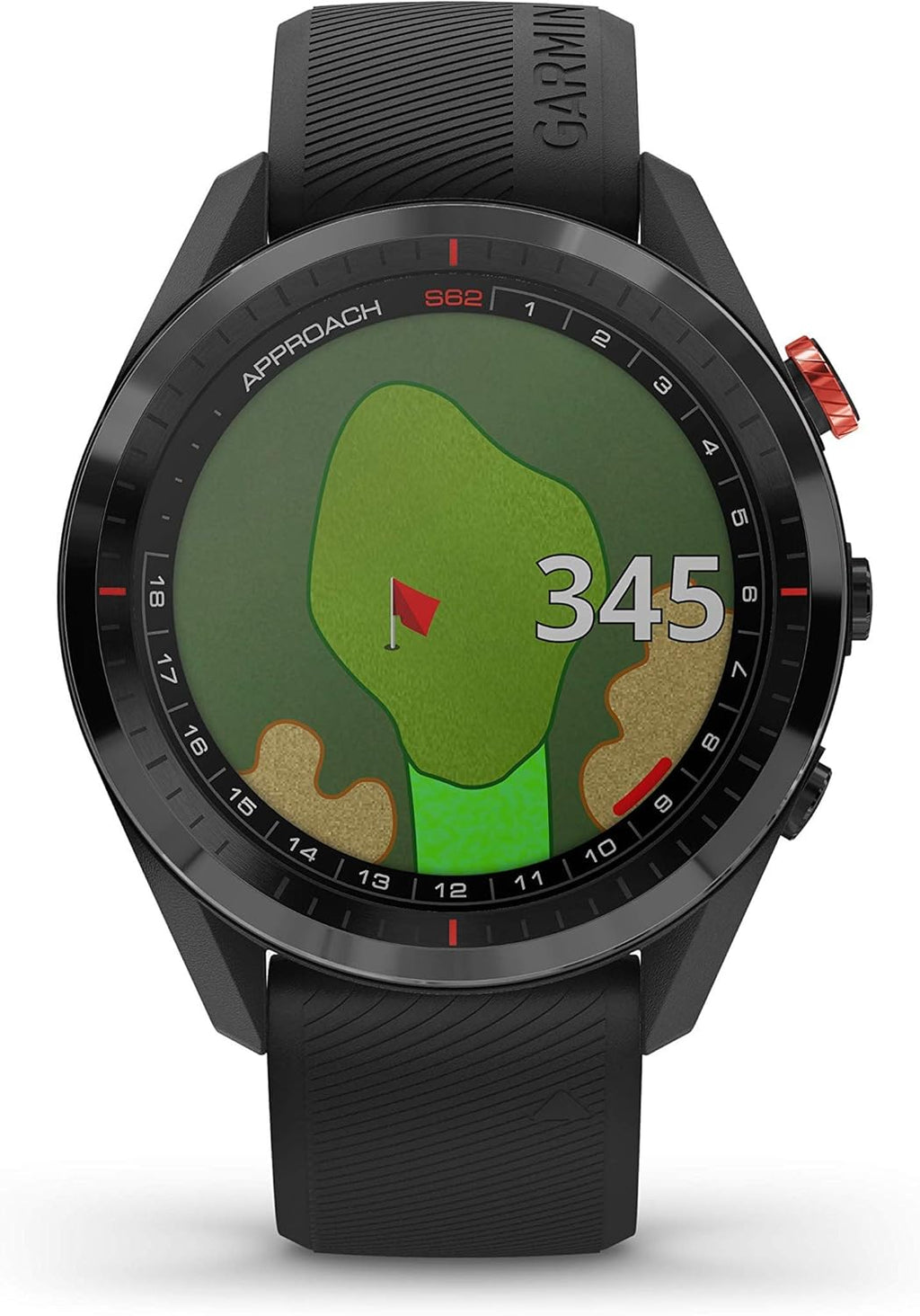 Black Golf GPS Watch T852560