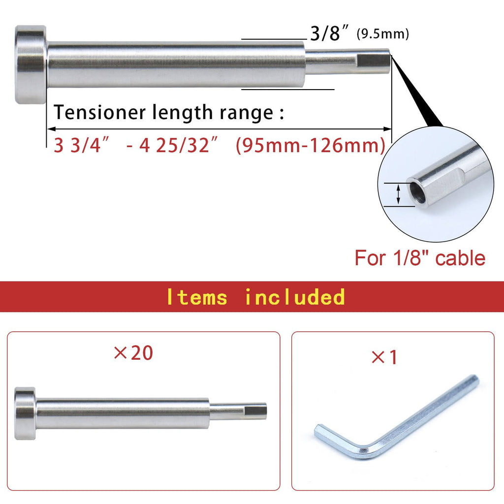 1/8 20 Pack Cable Railing Kit Z989421
