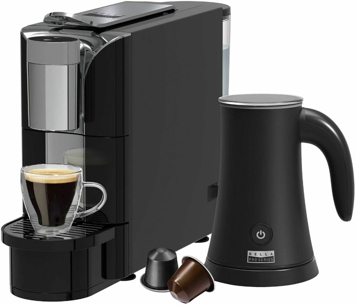 Capsule Coffee Maker and Milk Frother U87474