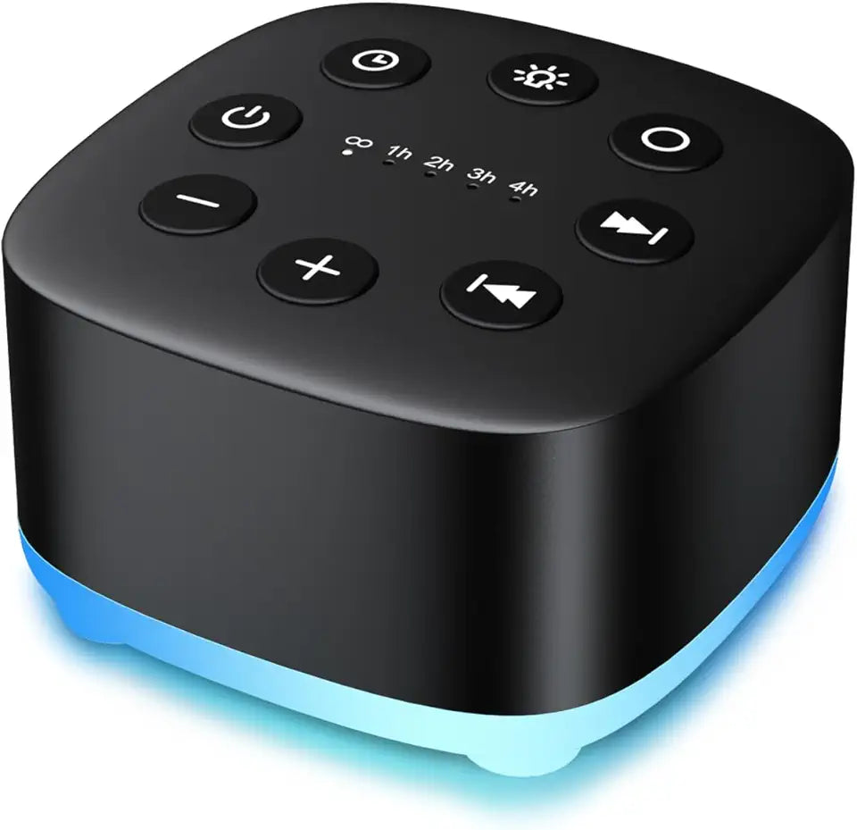 White Noise Sound Machine 30 Soothing Sounds Portable Sleep Machine R822