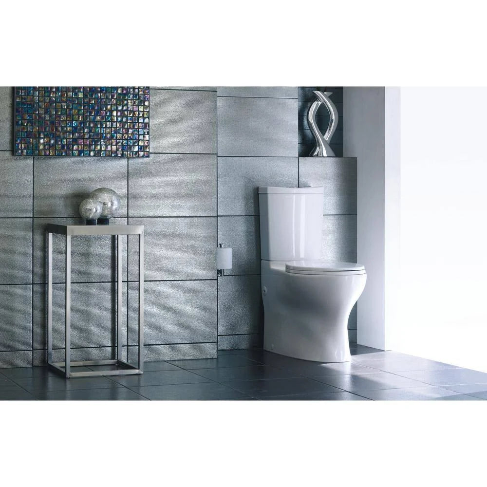 2-Piece Dual Flush Elongated Toilet in White X796