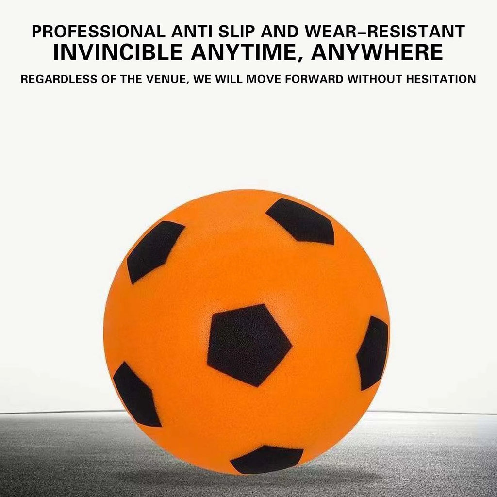 Mute Ball Indoor Children's Silent Football Racket Ball Sports Ball Toys Baby Sponge Ball Frame X148