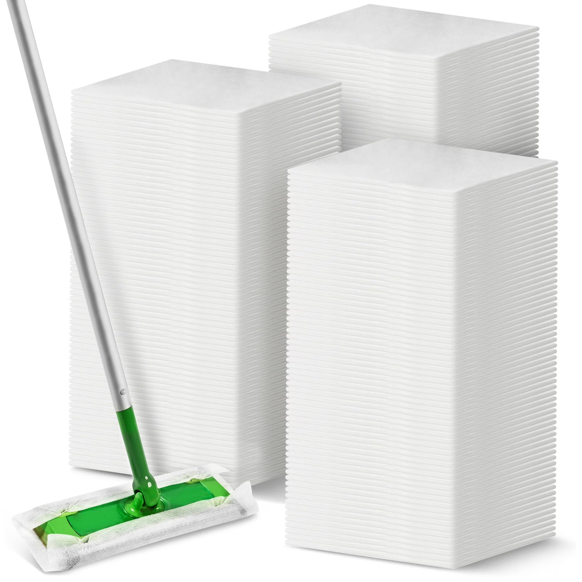 200 Pack Disposable Dry Mop Pads for Floor Cleaning A7791