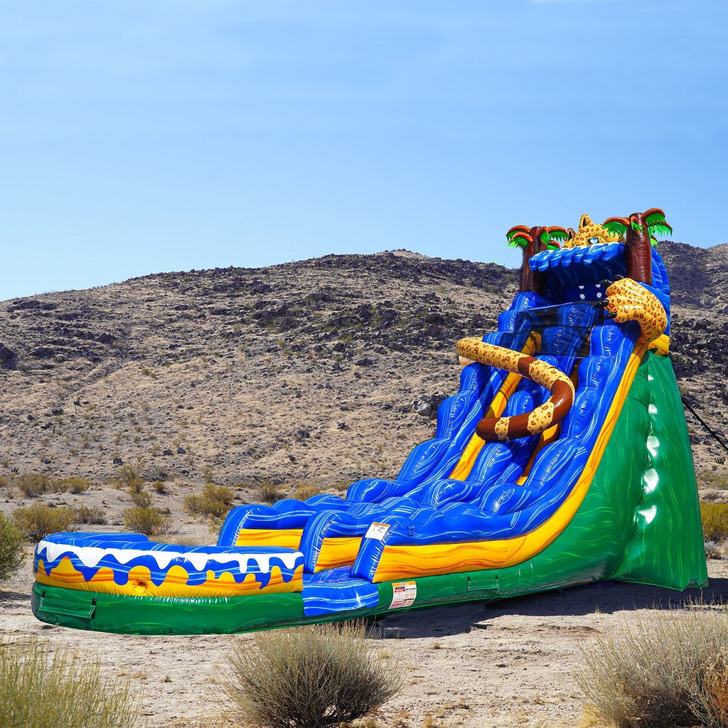 Commercial Grade Inflatable Water Slide with Splash Pool E93952