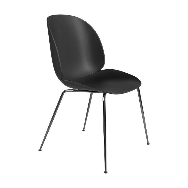 Beetle Chair, Chrome - Alabaster White D68534